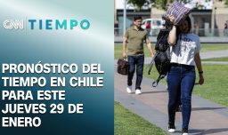 Tiempo en Chile: Altas temperaturas y mucho sol marcan el clima del jueves