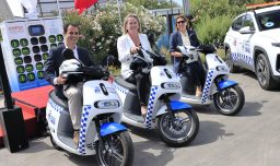 Colina implementa flota de motos eléctricas para reforzar el patrullaje preventivo en el sector Chamisero