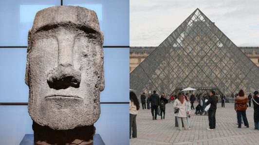 Chilenos dejan recetas en Instagram de Museo del Louvre por post de exhibición de moai
