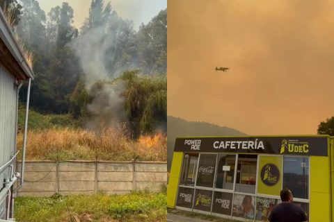 “Nos salvamos de milagro” : Centro de entrenamiento de la Universidad de Concepción estuvo a 2 metros de quemarse en Penco