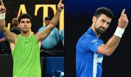 Carlos Alcaraz y Novak Djokovic se medirán en la final del Australian Open 2026: ¿Cuándo juegan?