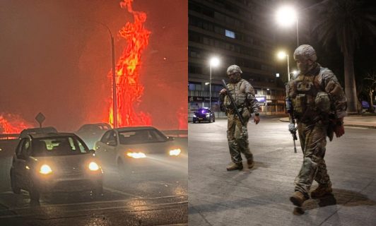 Toque de queda por incendios: Penco, Nacimiento, Lirquén y Laja entre las comunas con la medida