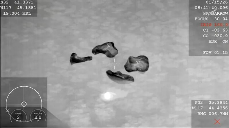 La cápsula SpaceX Dragon ameriza. NASA