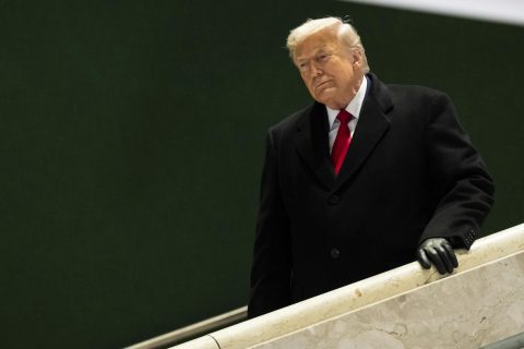 Donald Trump en Davos: "Si no fuera por nosotros, ustedes hablarían alemán y japonés"