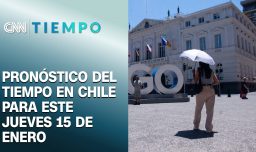 Altas temperaturas en la capital y frío en el sur