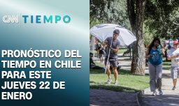 ¿Vuelven las altas temperaturas? Revisa el pronóstico del tiempo en Chile para este jueves 22 de enero