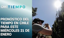 ¿Cuál será la máxima este miércoles? Revisa el pronóstico del tiempo en Chile para este 21 de enero