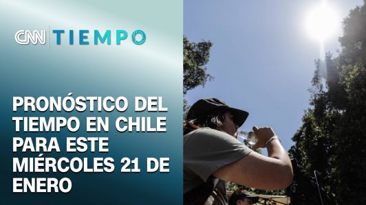 ¿Cuál será la máxima este miércoles? Revisa el pronóstico del tiempo en Chile para este 21 de enero
