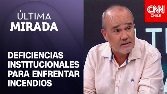 Jorge Cash: "Chile está en pañales para afrontar los incendios"