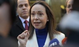 María Corina Machado vuelve a arremeter contra Delcy Rodríguez: “Forma parte de una estructura criminal”