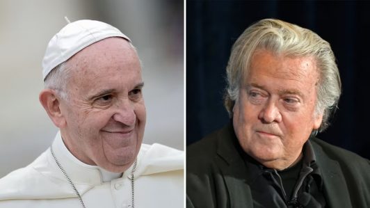 Archivos judiciales revelan que exasesor de Donald Trump, planeó con Jeffrey Epstein "derribar" al papa Francisco