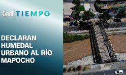 Gobierno declaró humedal urbano la extensión del Río Mapocho desde Lo Barnechea a Padre Hurtado
