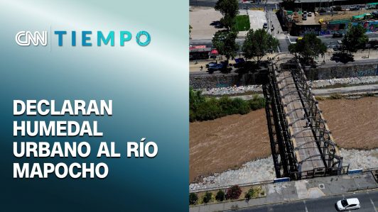 Gobierno declaró humedal urbano la extensión del Río Mapocho desde Lo Barnechea a Padre Hurtado