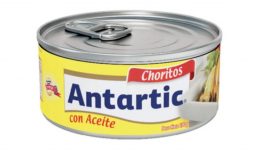 Minsal emite alerta alimentaria por choritos en conserva de la marca Antartic por riesgo de contaminación bacteriana