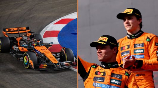 ¿Cómo llegan los equipos de Fórmula 1 a la temporada 2026?: Análisis de los 11 equipos que buscarán la corona: McLaren (EFE/EPA/TOM WHITE/ANNA SZILAGYI)