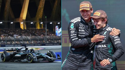 ¿Cómo llegan los equipos de Fórmula 1 a la temporada 2026?: Análisis de los 11 equipos que buscarán la corona: Mercedes (EFE/EPA/TOM WHITE/SHAWN THEW)