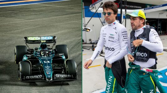 ¿Cómo llegan los equipos de Fórmula 1 a la temporada 2026?: Análisis de los 11 equipos que buscarán la corona: Aston Martin (CNN Chile - EFE/EPA/TOM WHITE/SHAWN THEW)