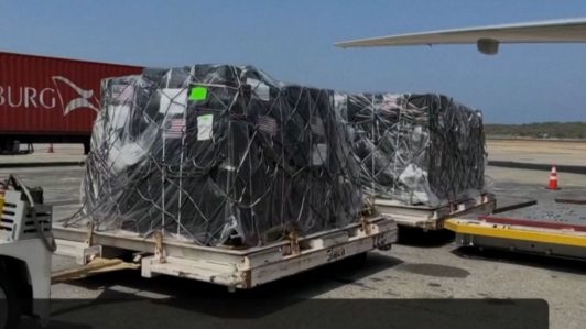 Venezuela recibe más de 6 toneladas de suministros médicos de EE.UU: El Gobierno de Trump dice que no es "caridad"