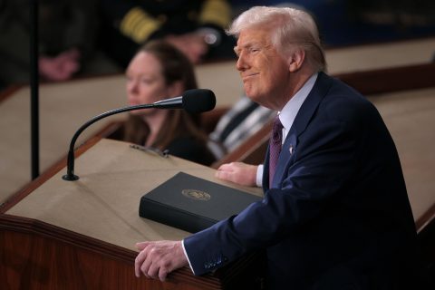 Donald Trump se prepara para su discurso del Estado de la Unión