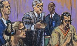 Un Maduro más delgado permaneció en silencio durante su segunda audiencia en Nueva York