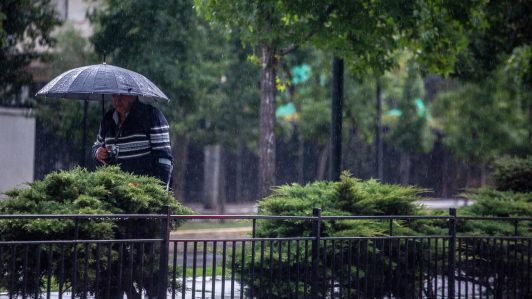 Alerta Temprana preventiva en 10 comunas de la Región Metropolitana por pronóstico de lluvias y probables tormentas eléctricas