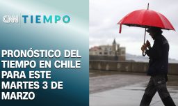 Lluvias en el sur y precipitaciones débiles en la zona centro del país para este martes