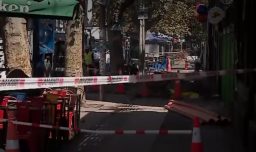 Bomberos realiza procedimiento de emergencia por emanación de gas en sector de Recoleta