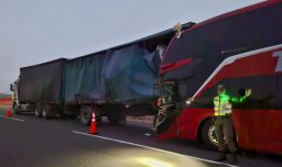 Accidente de tránsito en Ruta 5 Norte en Ovalle dejó una persona fallecida y múltiples heridas