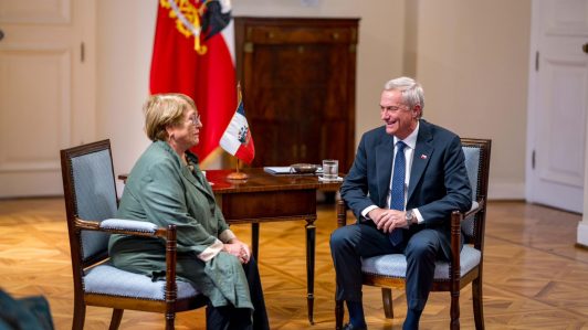 José Antonio Kast se reunió con expresidenta Michelle Bachelet en La Moneda