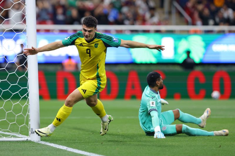 Cadamarteri marcó el gol de Jamaica. Agustín Cuevas/Getty Images