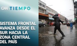 Sistema frontal avanza desde el sur hacia la zona central del país | CNN Tiempo