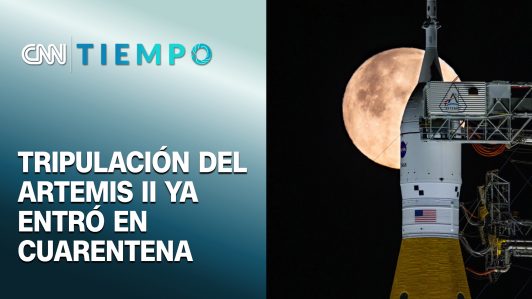 Tripulación del Artemis II ya entró en cuarentena | CNN Tiempo