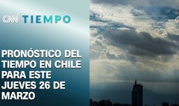 Soleado en el norte y centro del país y nublado en el sur | CNN Tiempo