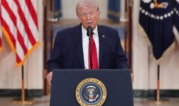 Donald Trump desde la Casa Blanca: "La guerra con Irán podría terminar en dos o tres semanas"