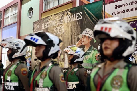 Perú activa amplio operativo de seguridad para elecciones generales de este domingo