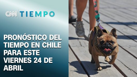 ¿Cuál será la máxima este viernes? Revisa el pronóstico del tiempo en Chile | CNN Tiempo