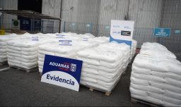 Aduanas detectó e incautó más de 45 toneladas de precursores químicos en Puerto de San Antonio