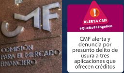CMF denunció por usura a tres plataformas que ofrecen créditos usureros: Aplicaciones se pueden descargar en portales web