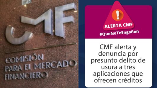 CMF denunció por usura a tres plataformas que ofrecen créditos usureros: Aplicaciones se pueden descargar en portales web