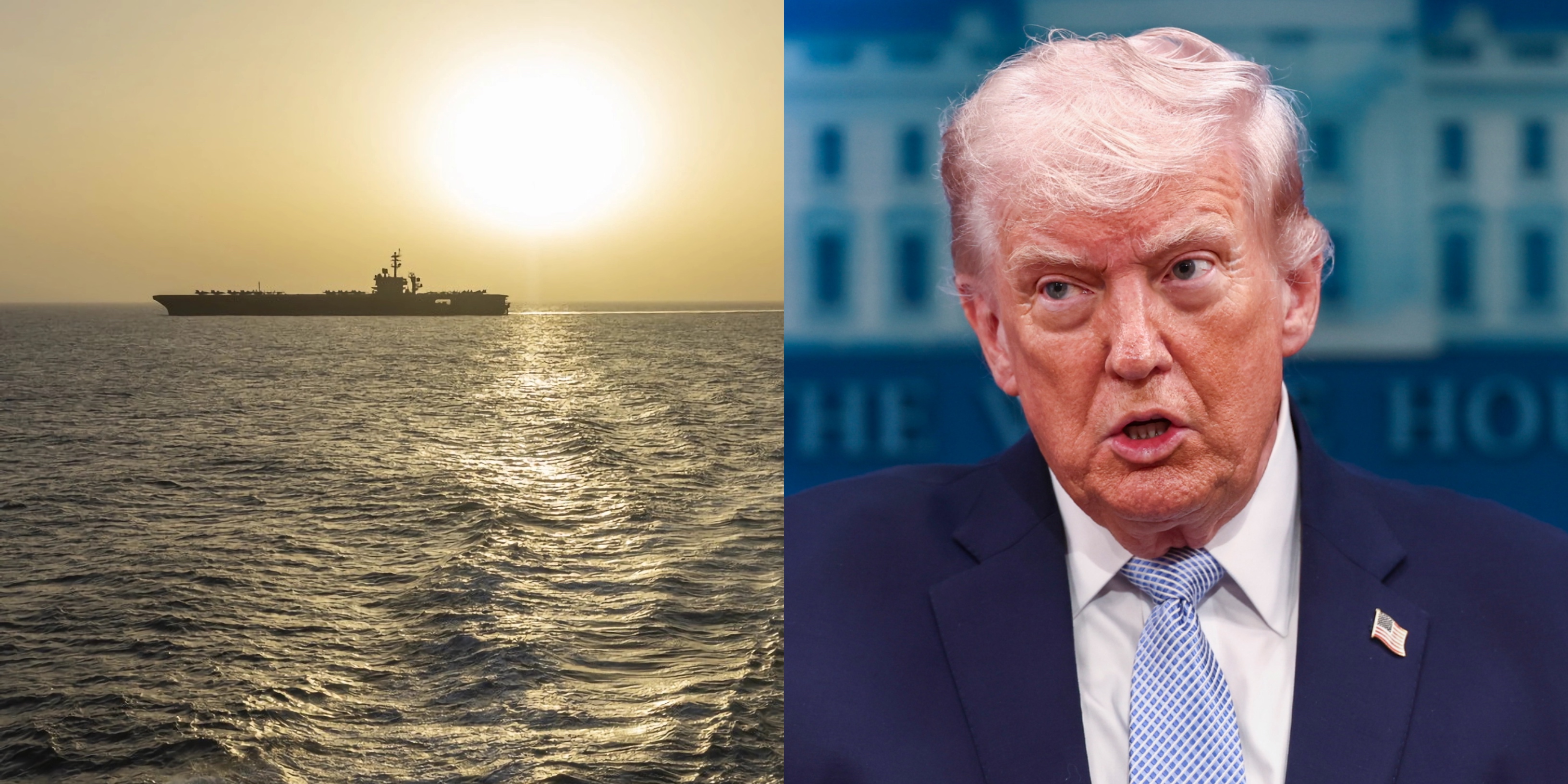 Trump dice que Ormuz está abierto, pero EE.UU. mantendrá el bloqueo a Irán “hasta que el acuerdo esté completado al 100%”