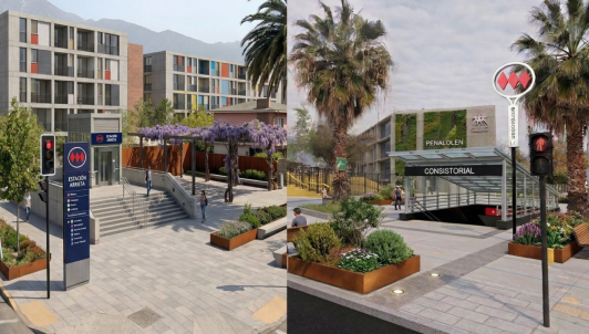 Peñalolén y La Reina empujan expansión del Metro en el sector oriente: Plantean nuevas estaciones en Línea 3