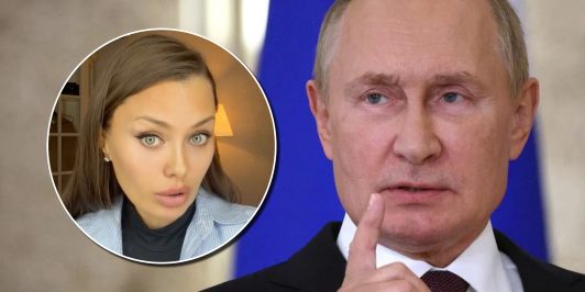 "Ya no vivimos en un país libre”: Influencer rusa se hace viral tras criticar a Putin por censura en Internet