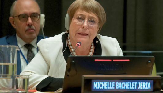 Bachelet advierte crisis en la ONU y emplaza a sus Estados miembros: “Las contribuciones no son voluntarias”