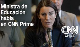 🔴 EN VIVO | CNN Prime con la ministra de Educación, María Paz Arzola