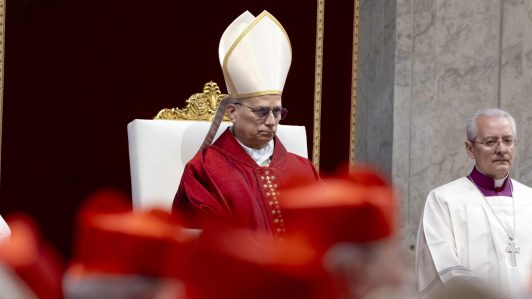 Semana Santa: Papa León XIV presidió rito que conmemora la Pasión de Cristo en la basílica de San Pedro en el Vaticano