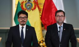 Bolivia y Chile apuestan por la cooperación mutua pese a sus "diferencias históricas" tras reunión de cancilleres