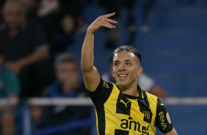 Leo Fernández es el jugador emblema que tiene Peñarol de Uruguay. Juan Mabromata/AFP vía Getty Images