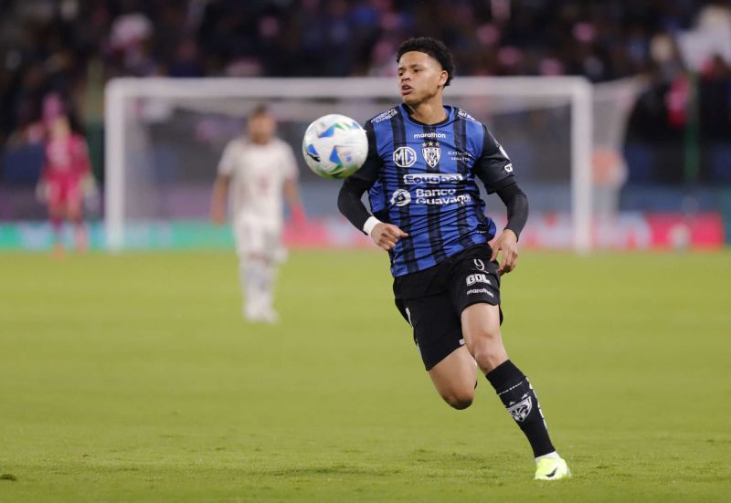 Patrik Mercado, la esperanza de Independiente del Valle de Ecuador. Armando Prado/AFP vía Getty Images