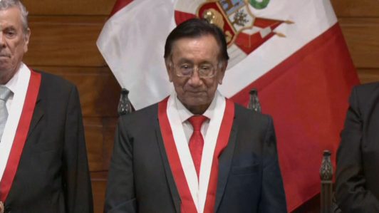 Congreso de Perú dará trámite a cualquier moción de destitución del presidente Balcázar, quien lleva dos meses en el cargo