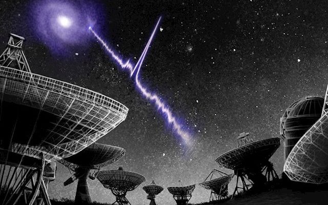 Astrónomos descubren poderosa señal de radio extraterrestre que se repite cada 16 días